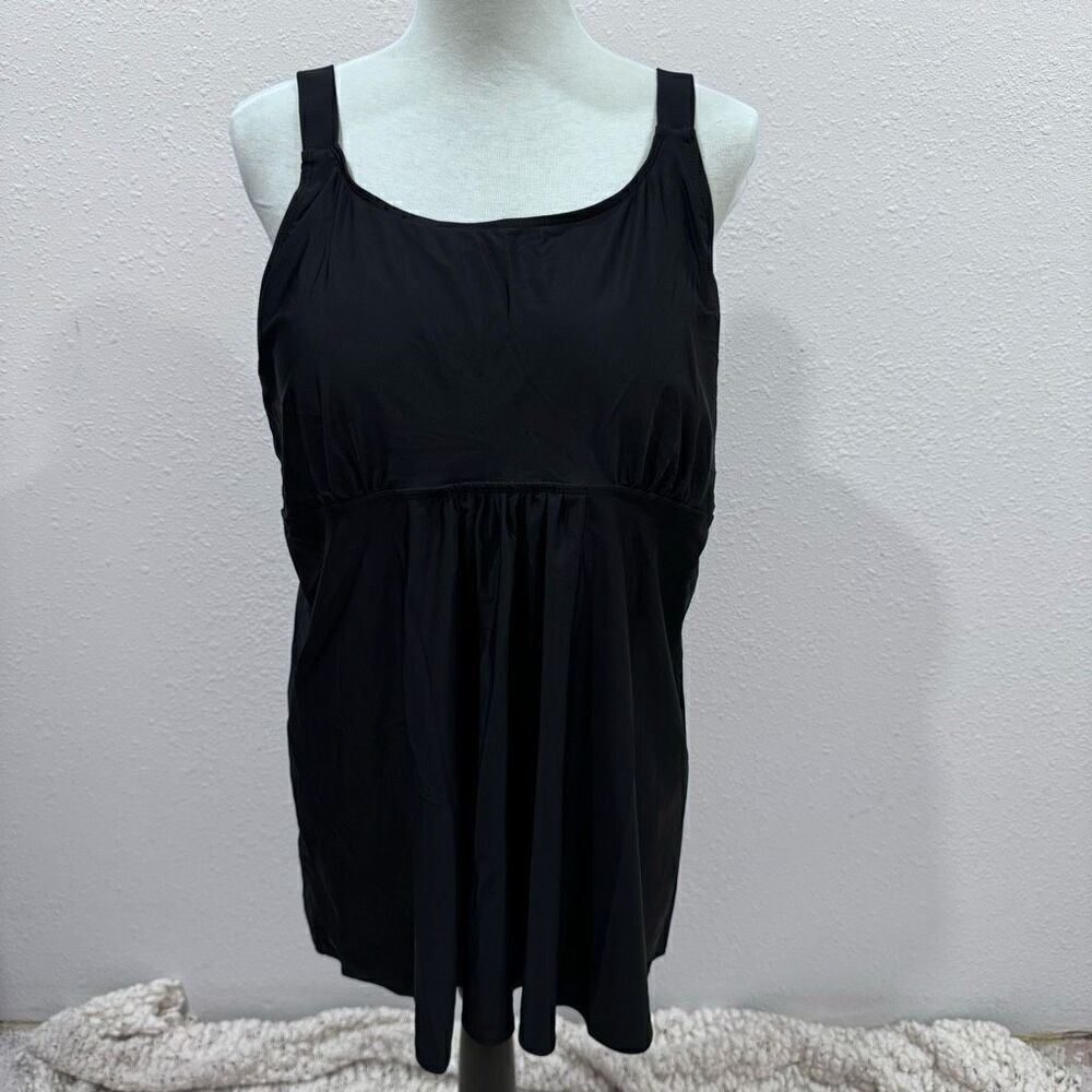 Holipick black women takini swim top size‎ 20w